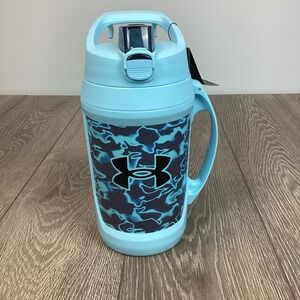 Under Armour 64oz Playmaker‎ NEW Water Jug Workout Active Handle Insulated Blue